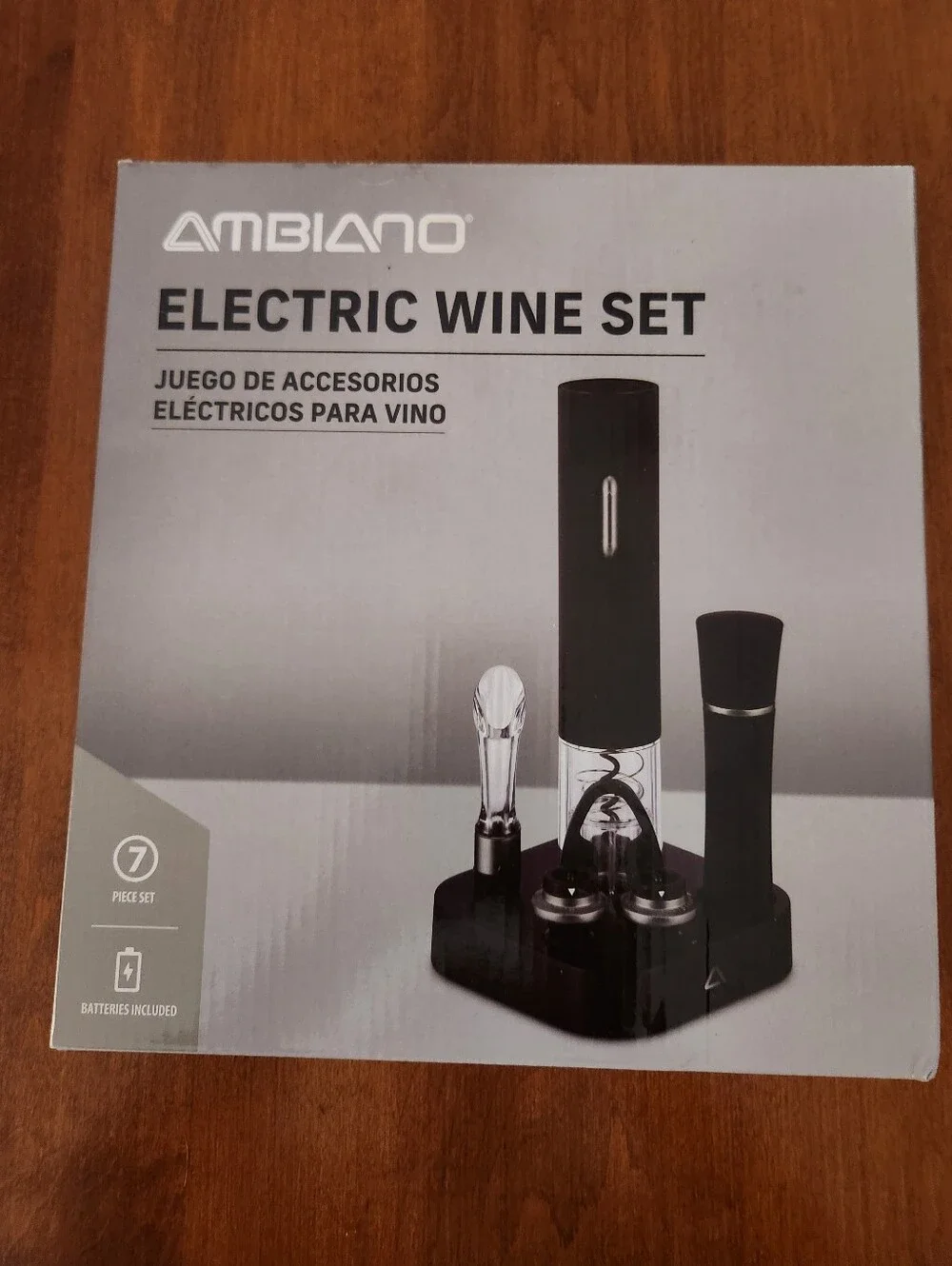 Ambiano Electric Wine Set